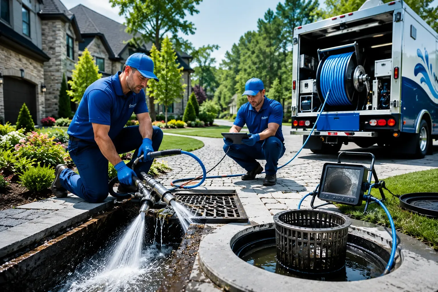 Local outdoor drain cleaning professionals in Pinehurst, NC